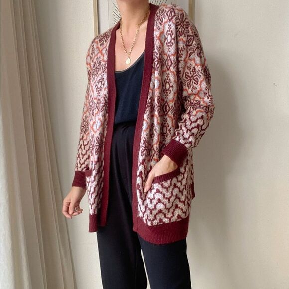 Topshop Patterned Cardigan‎ - Picture 3 of 9